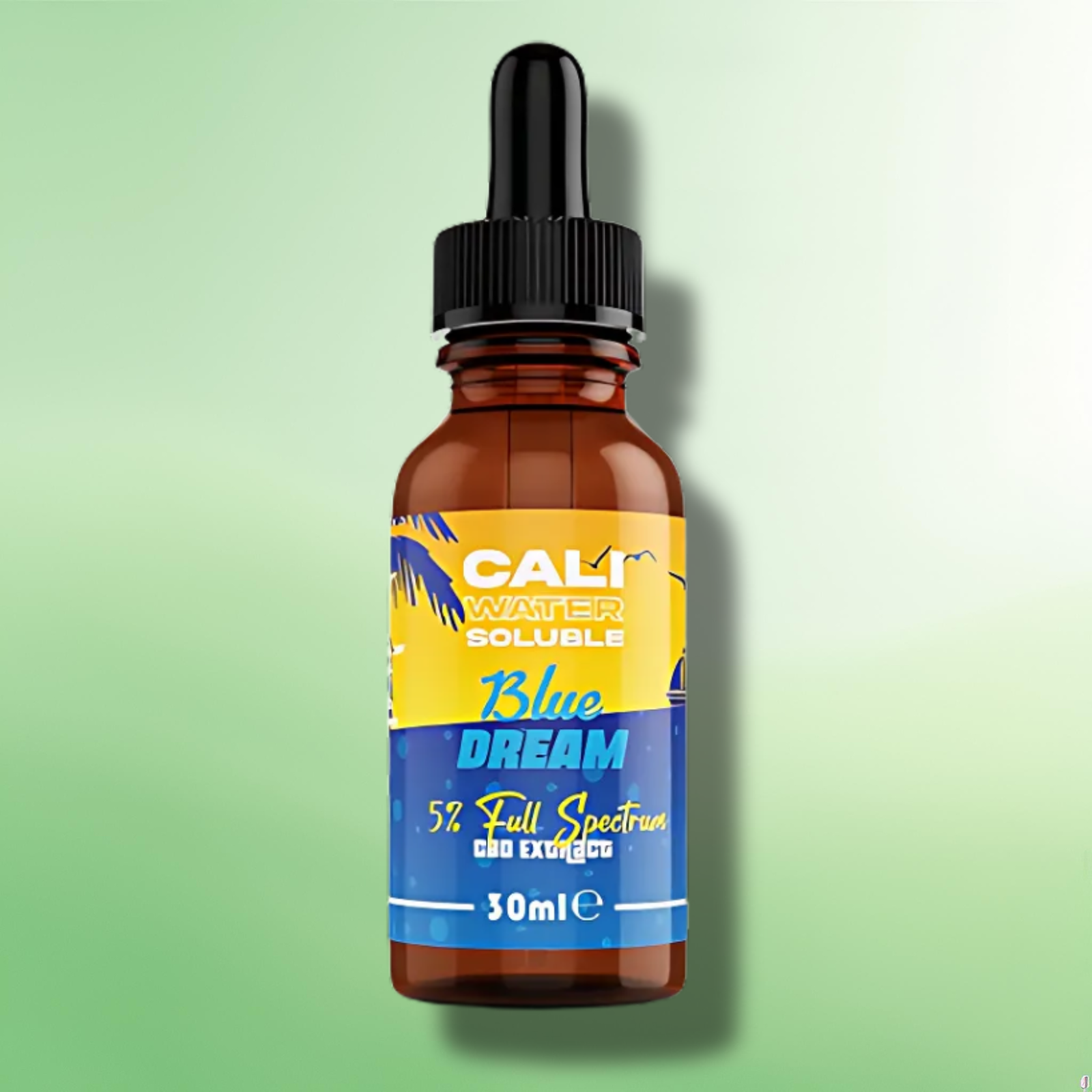 Full Spectrum CBD Extract by Cali CBD - 5% Water Soluble - 6 Flavours - 30ml