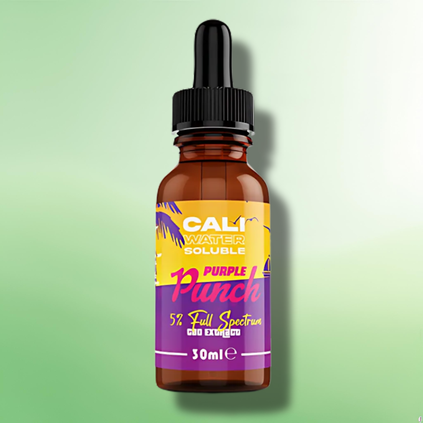 Full Spectrum CBD Extract by Cali CBD - 5% Water Soluble - 6 Flavours - 30ml