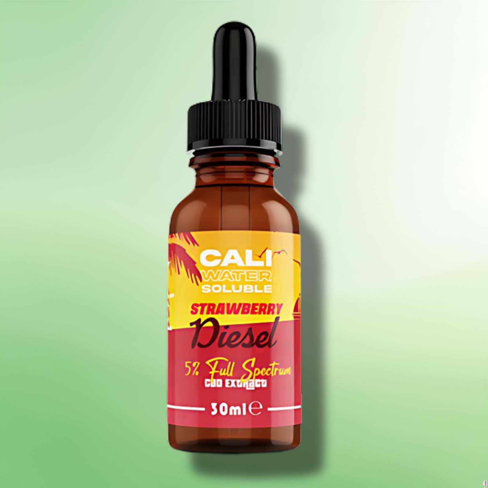 Full Spectrum CBD Extract by Cali CBD - 5% Water Soluble - 6 Flavours - 30ml