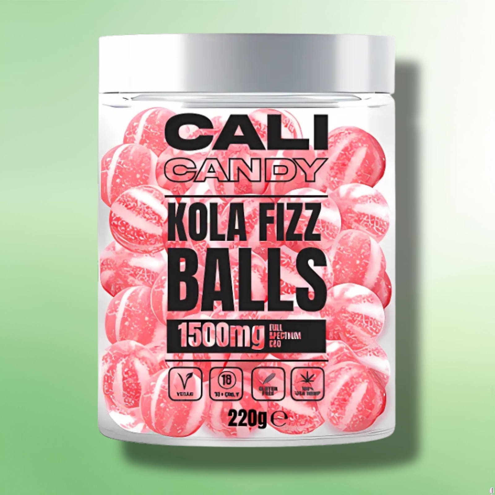 CALI CANDY CBD Sweets - 850mg to 2800mg Full-Spectrum CBD | 10 Flavours