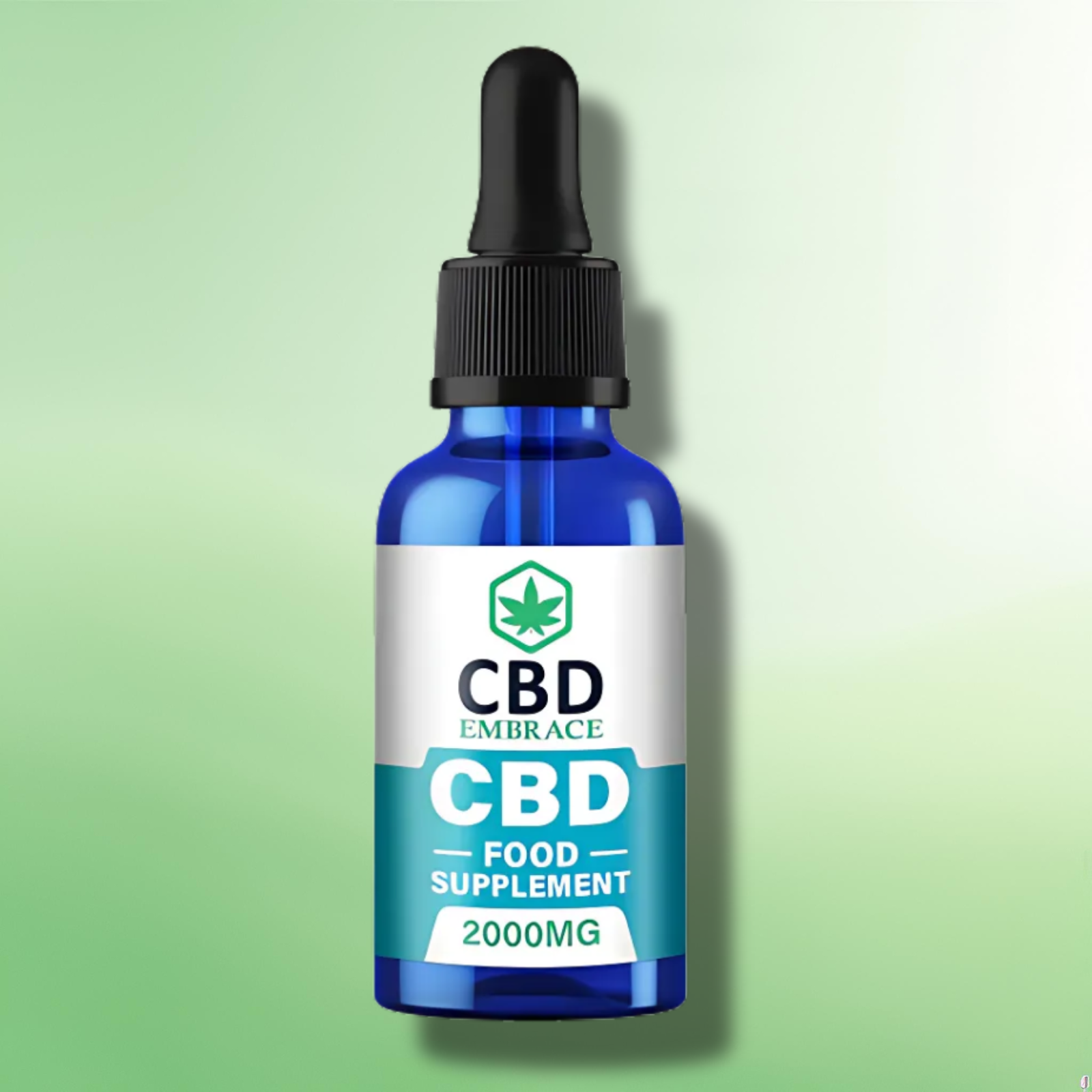 CBD Embrace 2000mg - 4000mg Full Spectrum CBD Food Supplement - 30ml