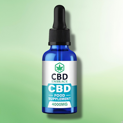 CBD Embrace 2000mg - 4000mg Full Spectrum CBD Food Supplement - 30ml