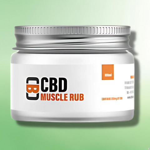 CBD Infused Muscle Rub by CBD Asylum - 1000mg CBD - 100ml (BUY 1 GET 2 FREE)