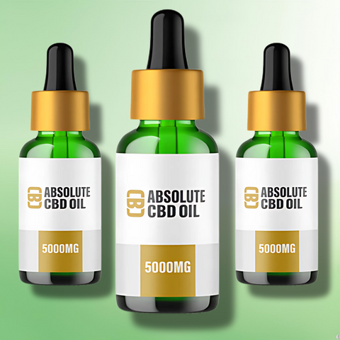 Max Strength CBD Oil by Asylum!! | 5000mg CBD | 20ml (BUY 1 GET 2 FREE)