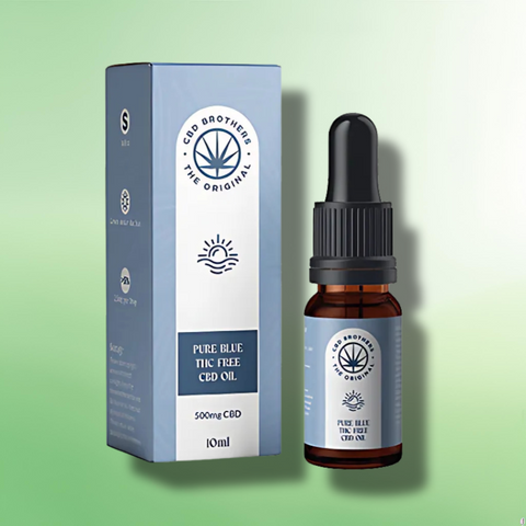 CBD Brothers Pure Blue 500mg CBD Oil - 10ml
