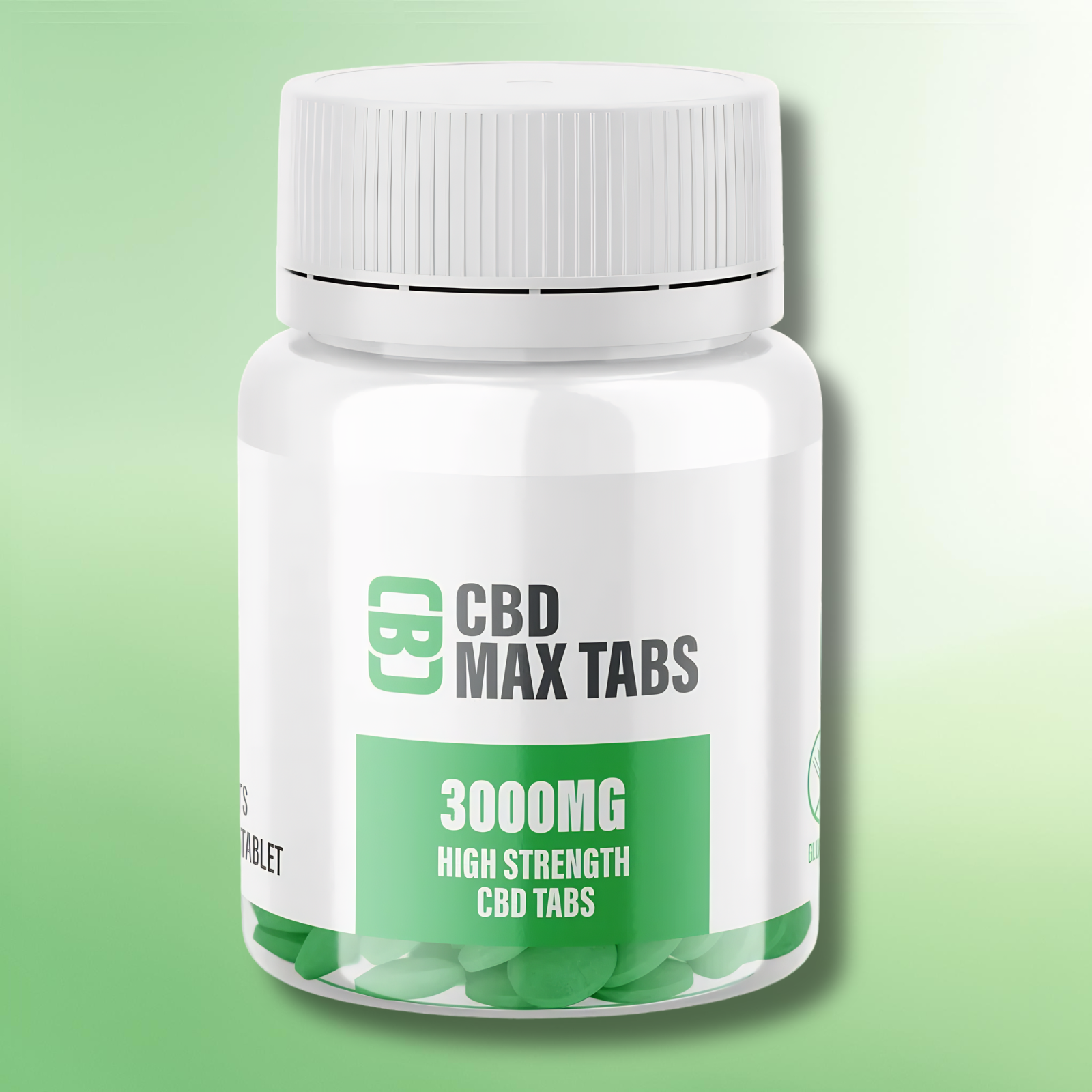CBD Max Tablets by CBD Asylum - High Strength - 3000mg CBD - 100 Tablets