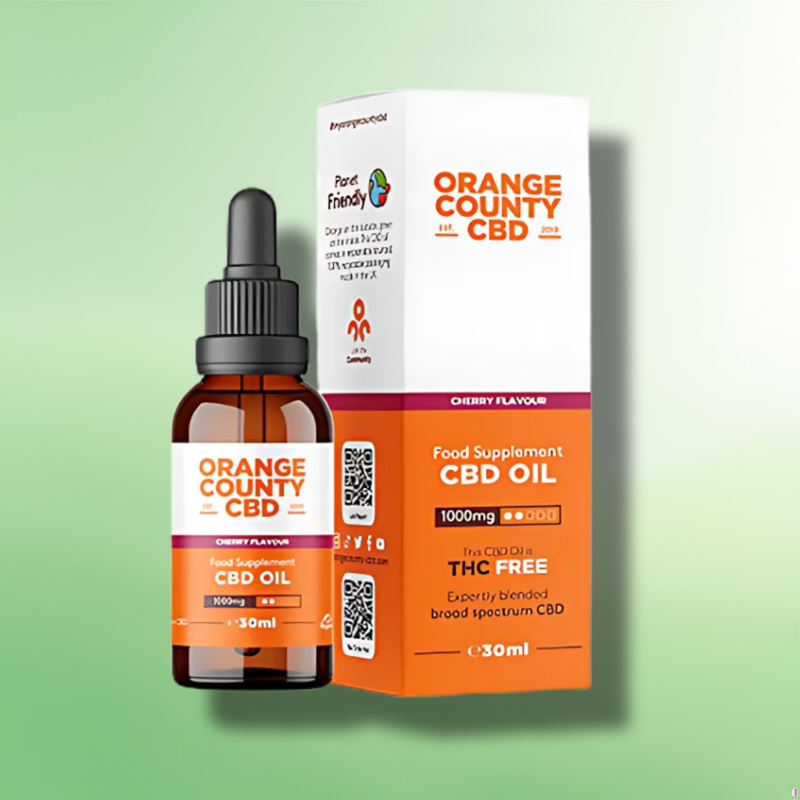 CBD Tincture Oil's by Orange County CBD - 500mg-1500mg - 3 Flavours - 30ml