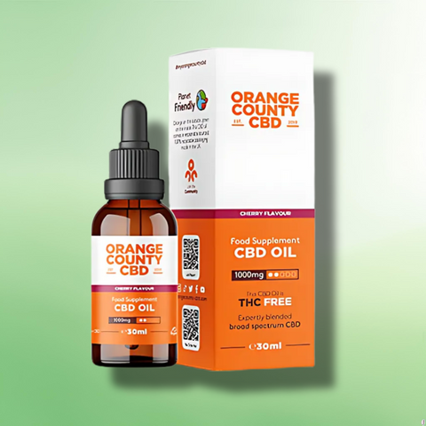 CBD Tincture Oil's by Orange County CBD - 500mg-1500mg - 3 Flavours - 30ml