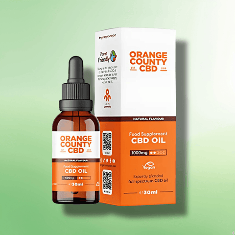 Full Spectrum CBD Oil by Orange County - 500mg - 6000mg - MCT CBD - 30ml - CBD Shack