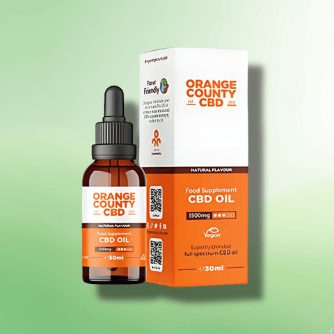 Full Spectrum CBD Oil by Orange County - 500mg - 6000mg - MCT CBD - 30ml - CBD Shack
