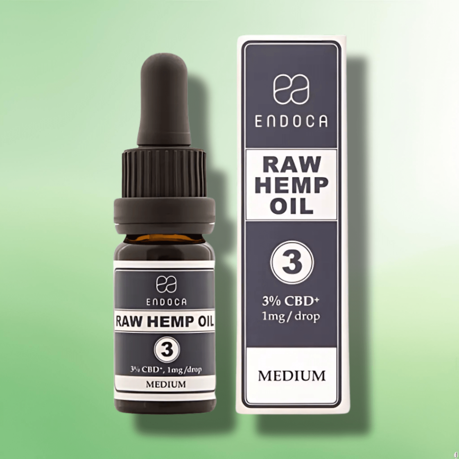 Endoca 300mg - 1500 CBD or CBD/CBDa Hemp Oil Drops - 10ml - CBD Shack