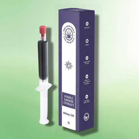 RAW CBD PASTE by CBD Brothers - 160mg Full Spectrum Whole Plant Extract - 1ml