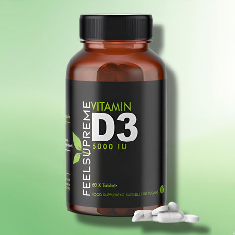 High Strength Vitamin Capsules by Feel Supreme - 60 Capsules - 6 Varieties