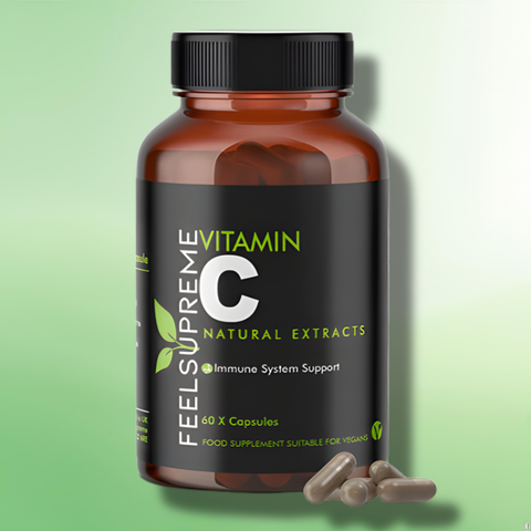 High Strength Vitamin Capsules by Feel Supreme - 60 Capsules - 6 Varieties