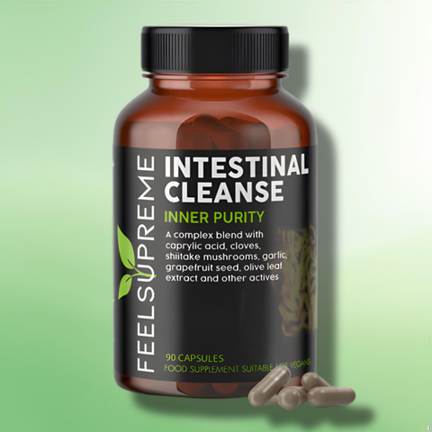 High Strength Digestive Health Capsules by Feel Supreme -  30/90 Caps - 3 Varieties