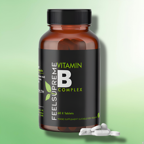 High Strength Vitamin Capsules by Feel Supreme - 60 Capsules - 6 Varieties