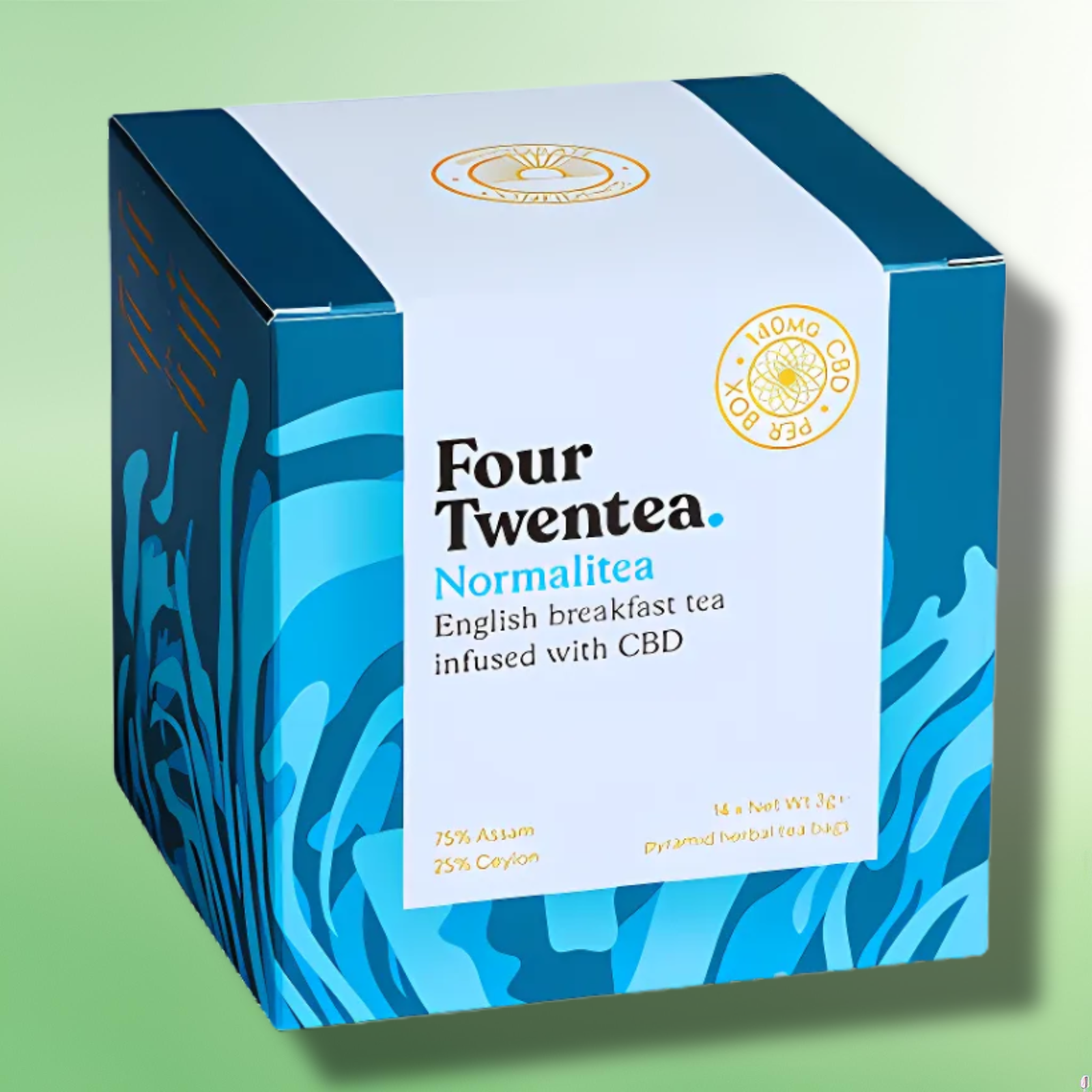 CBD Tea's by Four Twentea - 140mg CBD | 10mg Per Bag | 4 Flavours | 14 Bags