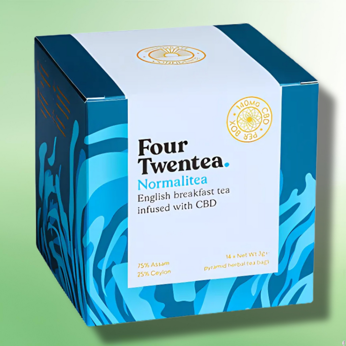 Relaxing CBD Tea's by Four Twentea - 140mg CBD | 10mg Per Bag | 4 Flavours