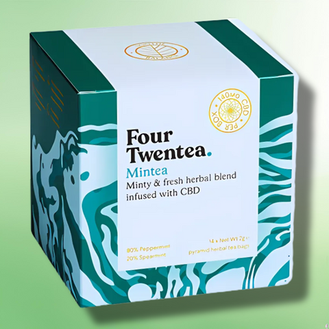 CBD Tea's by Four Twentea - 140mg CBD | 10mg Per Bag | 4 Flavours | 14 Bags