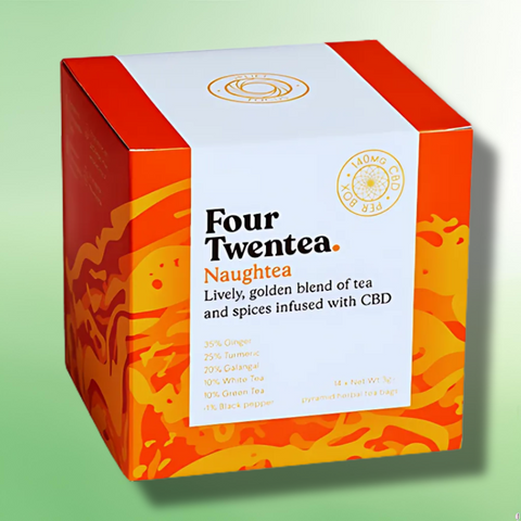 CBD Tea's by Four Twentea - 140mg CBD | 10mg Per Bag | 4 Flavours | 14 Bags