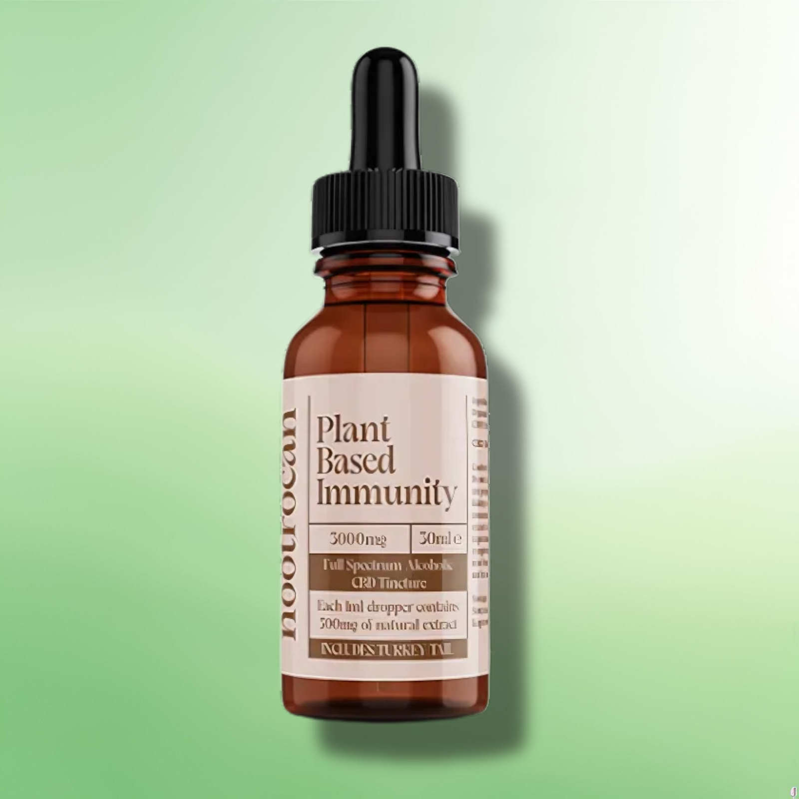 Full-Spectrum CBD Nootropic Tinctures by Nootrocan - 3000mg CBD - 30ml