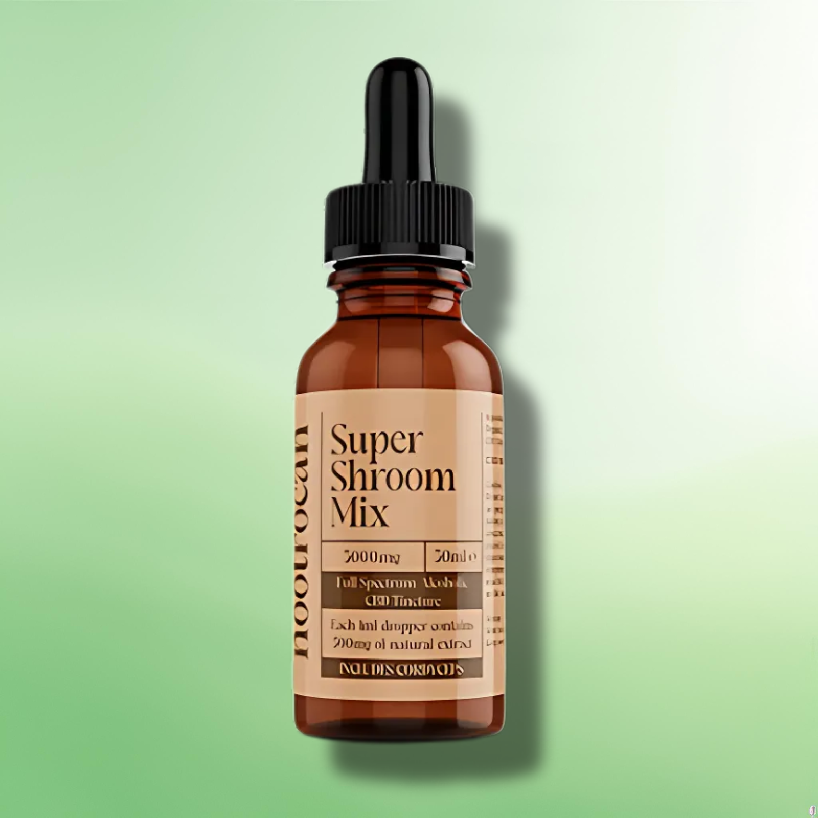 Full-Spectrum CBD Nootropic Tinctures by Nootrocan - 3000mg CBD - 30ml