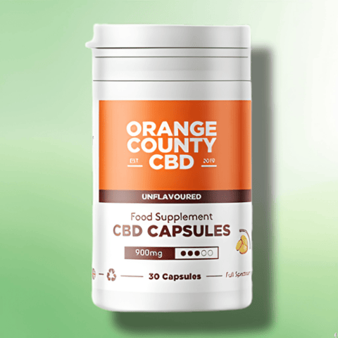 Full Spectrum CBD Capsules by Orange County - 450mg to 1800mg - 30 caps - CBD Shack