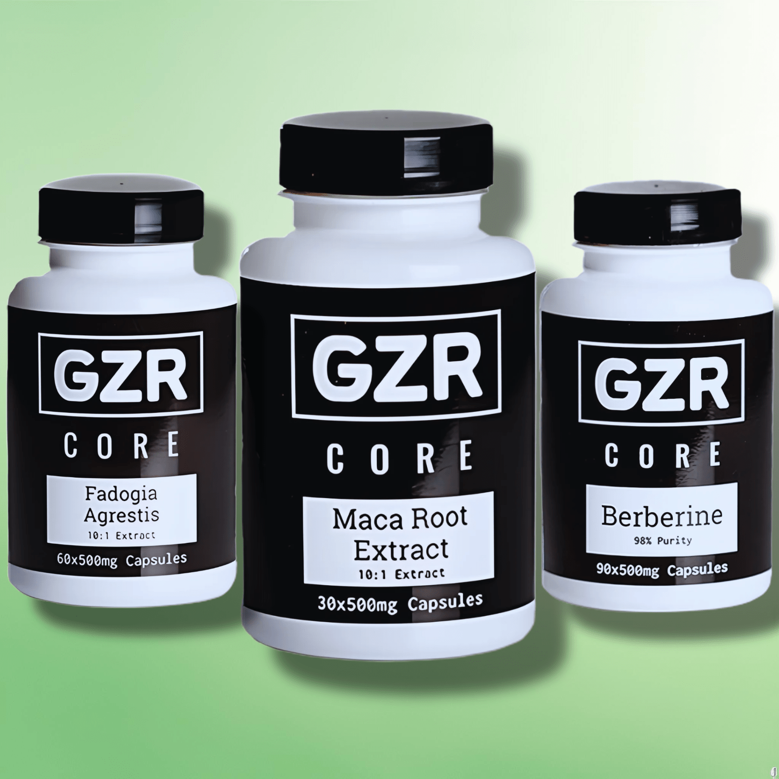 Gzr 500mg - 750mg 100% Pure Extract Capsules | 30 to 90 Capsules - CBD Shack