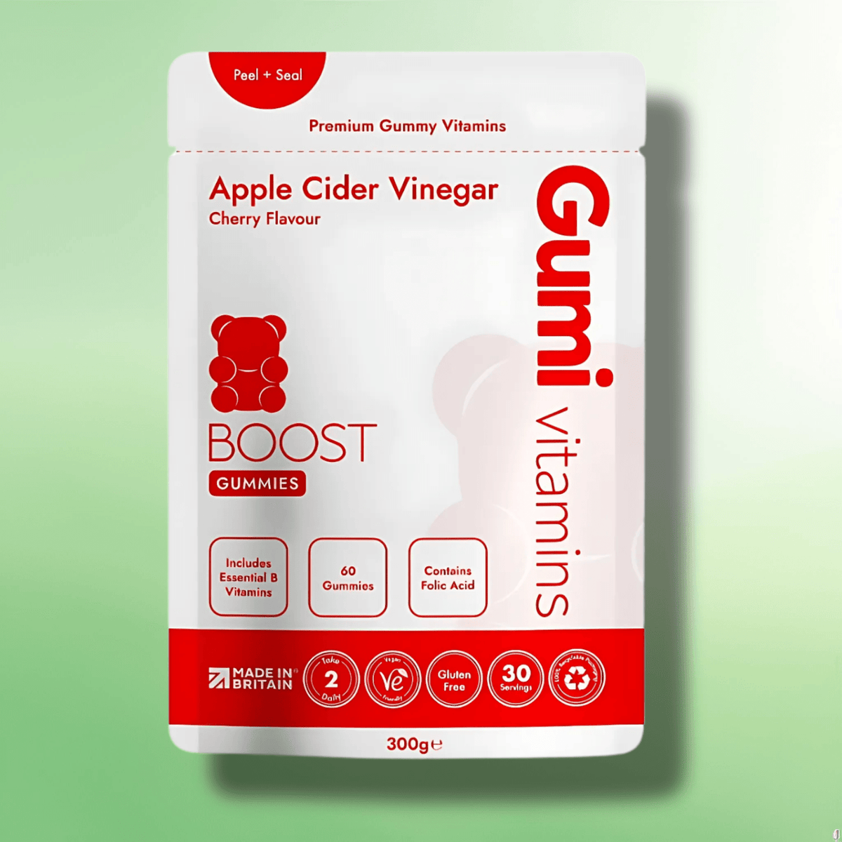 Pure Extract Vitamin Gummies by Gumi Vitamins - 10 Flavours! - 60 Gummies - CBD Shack