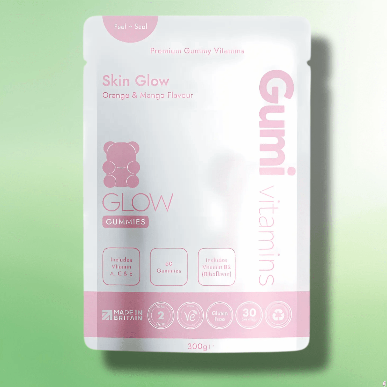 Pure Extract Vitamin Gummies by Gumi Vitamins - 10 Flavours! - 60 Gummies - CBD Shack