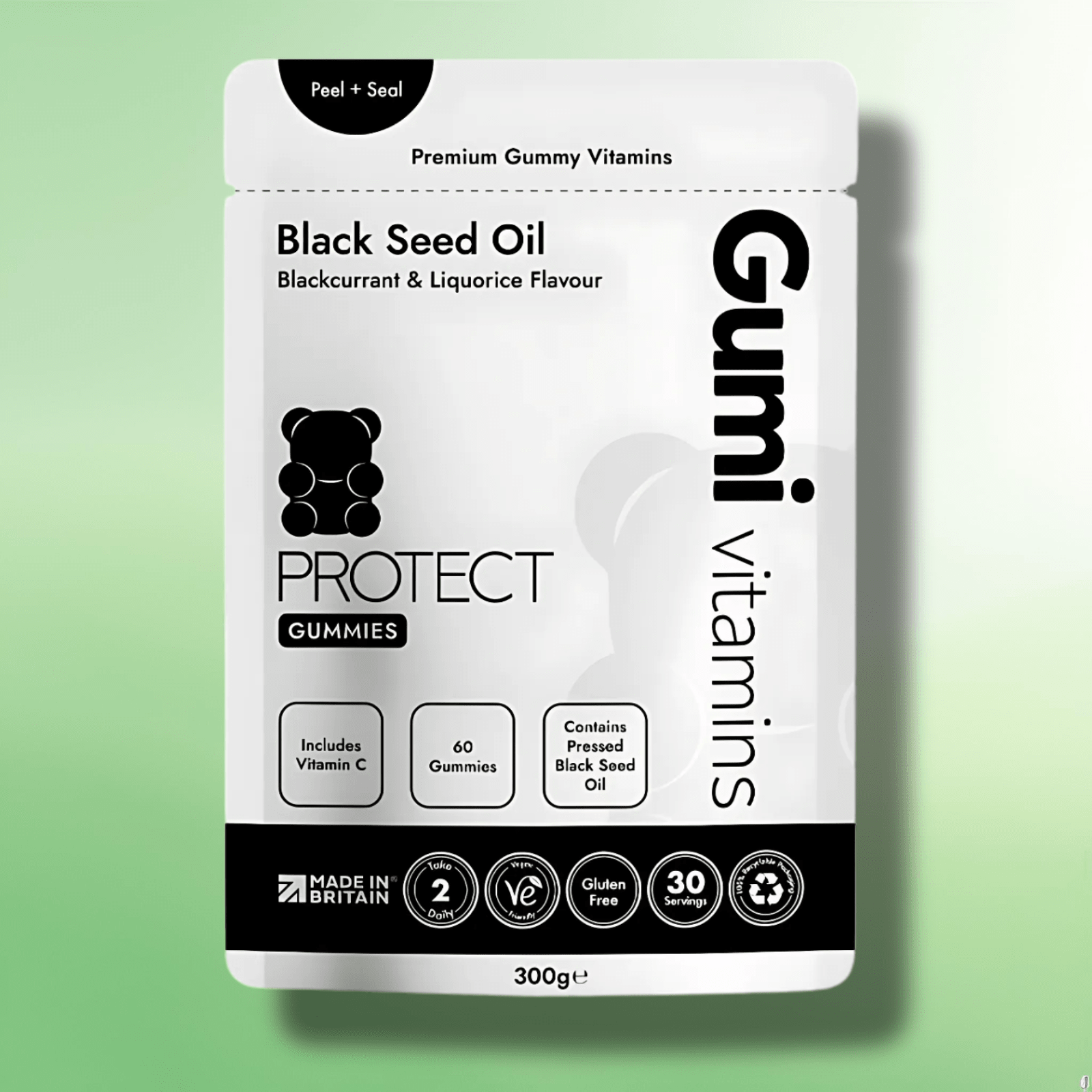 Pure Extract Vitamin Gummies by Gumi Vitamins - 10 Flavours! - 60 Gummies - CBD Shack