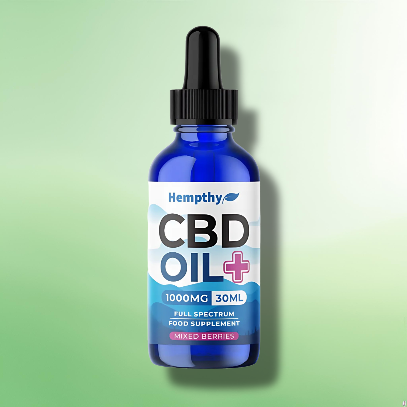 Full Spectrum CBD Oils by Hempthy 500mg - 4000mg - Natural/Mixed Berries - 30ml