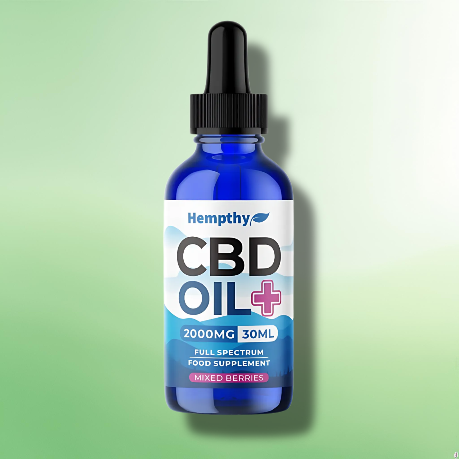 Full Spectrum CBD Oils by Hempthy 500mg - 4000mg - Natural/Mixed Berries - 30ml