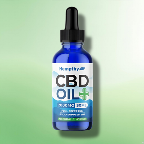 Full Spectrum CBD Oils by Hempthy 500mg - 4000mg - Natural/Mixed Berries - 30ml