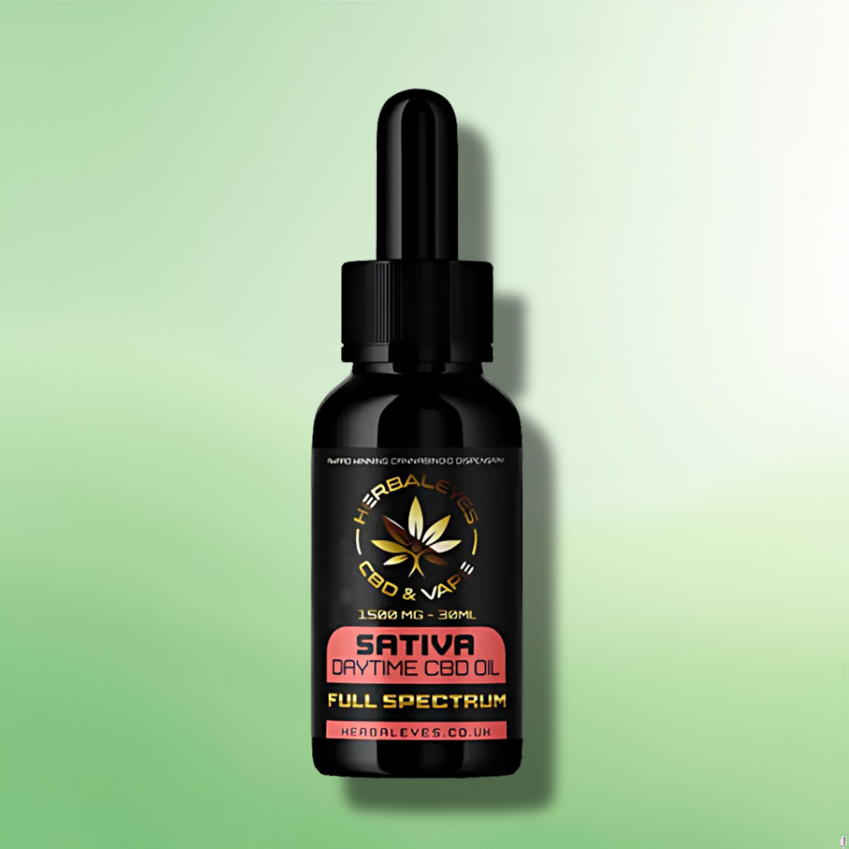Full Spectrum CBD Sativa Oil by Herbalife's - 1500mg CBD - 30ml