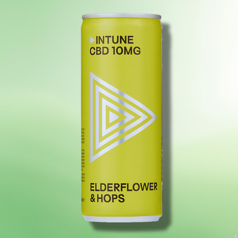 CBD Sparkling Drinks by Intune - 12 x 10mg 250ml Cans - 3 Flavours