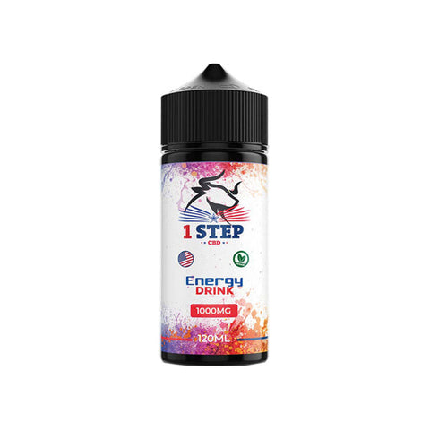 1 Step CBD 1000mg CBD E-liquid 120ml (BUY 1 GET 1 FREE)