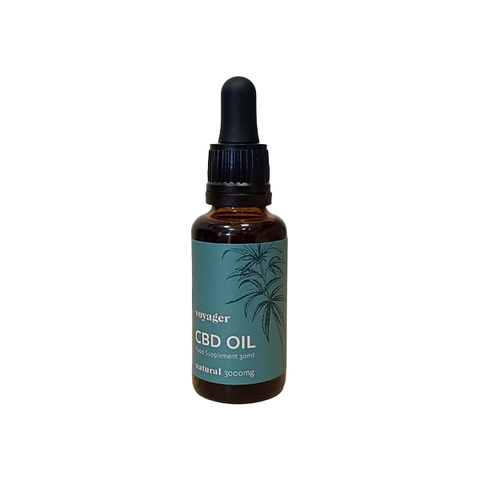 CBD Oil by Voyager - 1000mg to 3000mg Pure & Carefully Extracted CBD - 30ml
