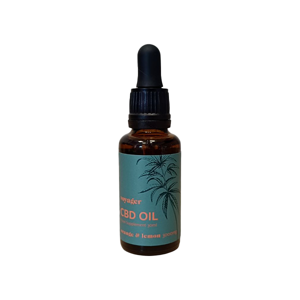 CBD Oil by Voyager - 1000mg to 3000mg Pure & Carefully Extracted CBD - 30ml