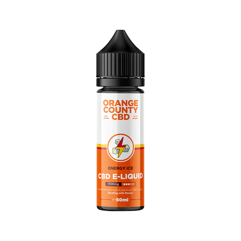 Orange County CBD 1500mg Vaping Liquid 50ml (60VG/40PG)