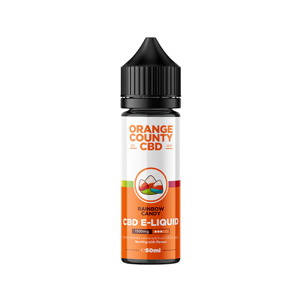 Orange County CBD 1500mg Vaping Liquid 50ml (60VG/40PG)