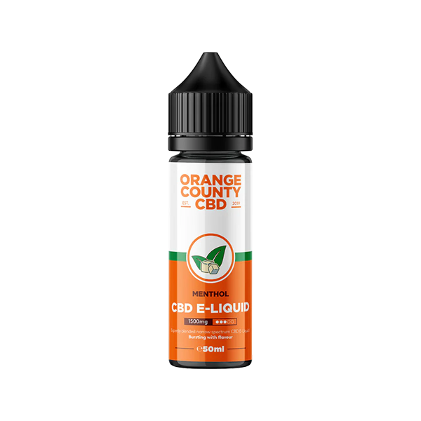 Orange County CBD 1500mg Vaping Liquid 50ml (60VG/40PG)