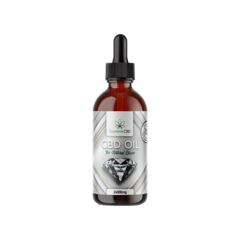 Supreme CBD 500mg - 24000mg Full Spectrum CBD Tincture Oil - 30ml