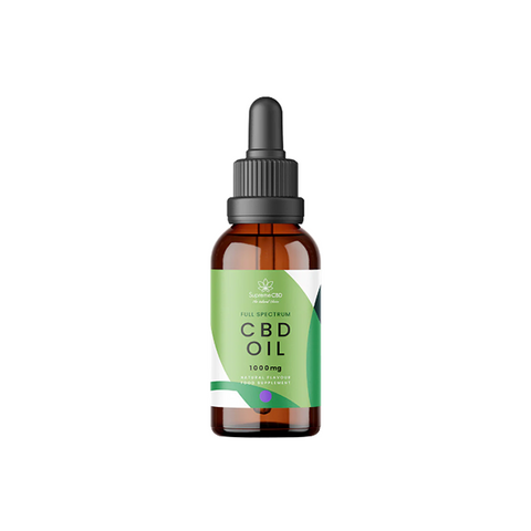 Supreme CBD 500mg - 24000mg Full Spectrum CBD Tincture Oil - 30ml