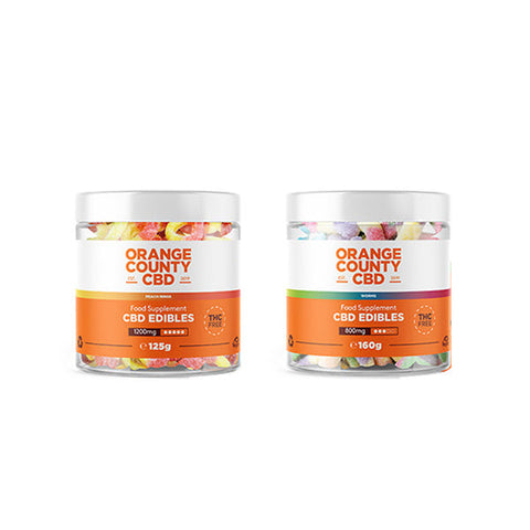 Orange County CBD 400mg Gummies - CBD Edibles - Variety Of Flavours