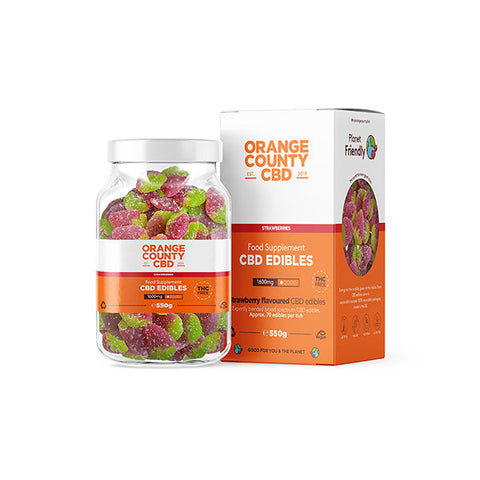 Broad Spectrum CBD Gummies by Orange County | 1600mg CBD | 6 Flavours!