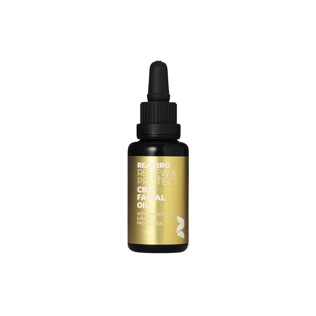 CBD Facial Oil by Reakiro 300mg CBD - Renew & Protect - 30ml