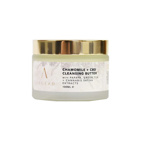 CBD Infused Cleansing Butter by Ascend 100mg CBD - Organic & Vegan - 100ml