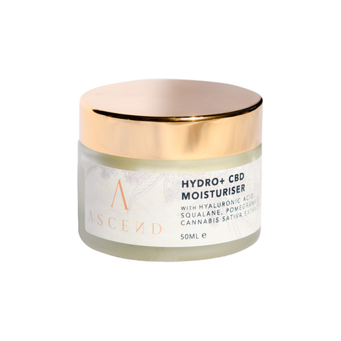 CBD Antioxidant Moisturiser by Ascend - 300mg CBD - Vegan & Organic - 50ml