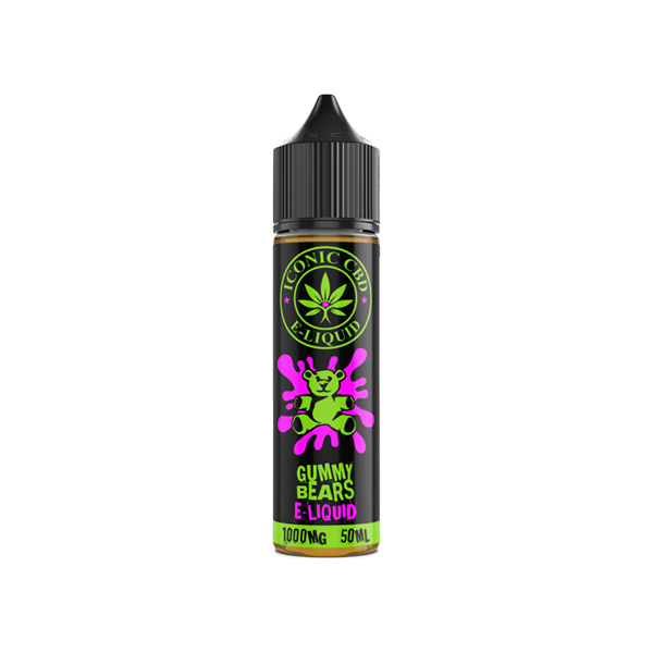 Iconic CBD 1000mg Vaping Liquid 50ml (50VG/50PG)